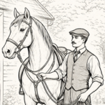 Horse groom horse groom