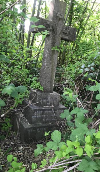Betsy Ashling (buried 1911) headstone