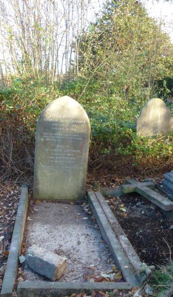 Charles Hammond (buried 1923) headstone