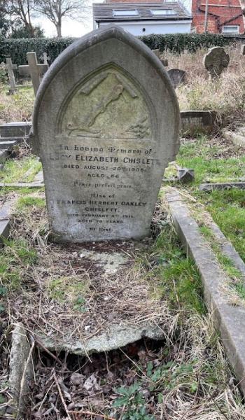 Image of the headstone for Francis Chislett