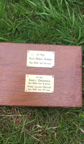 Image of plaque for Alice Norah Godden