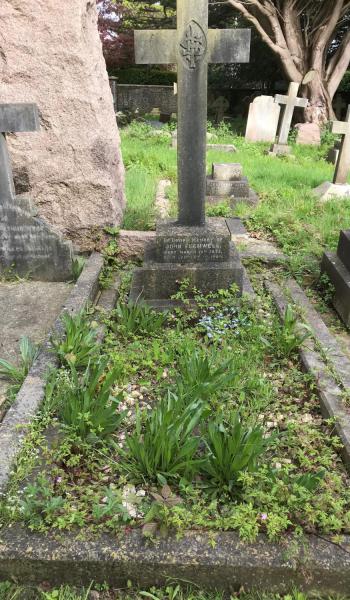 John Flemwell (buried 1900) headstone