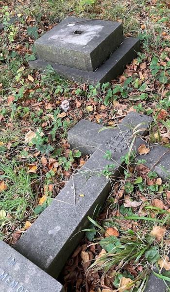 Image of headstone for Ernest Van Buren