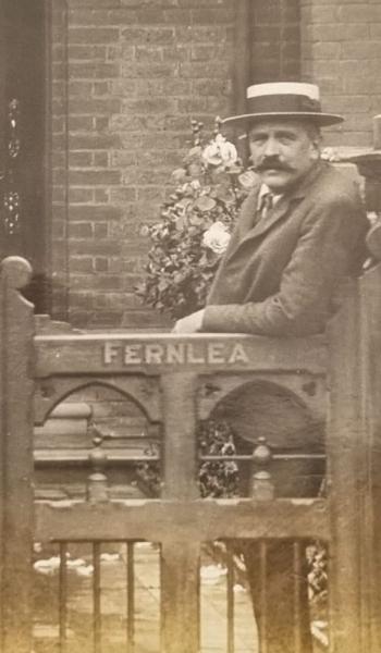 William Paine (buried 1915) portrait photograph