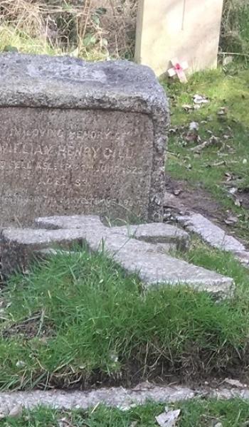Image of headstone for William Gill