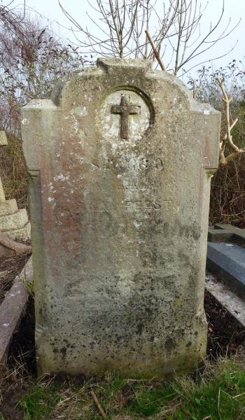 Ann Feest (buried 1874) headstone