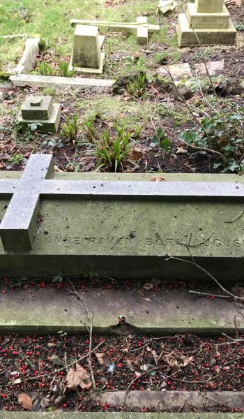 Anne Raven (buried 1884) headstone