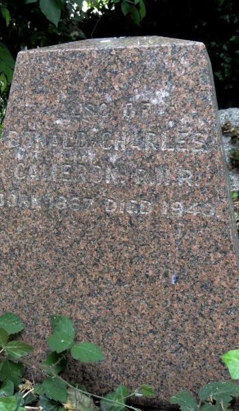 Image of headstone for Allan Cameron