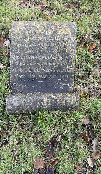 Image of the headstone for Charles Beaumont