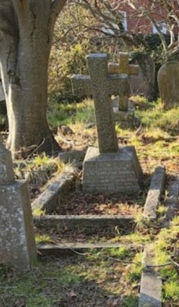 Headstone for Charlotte Brown