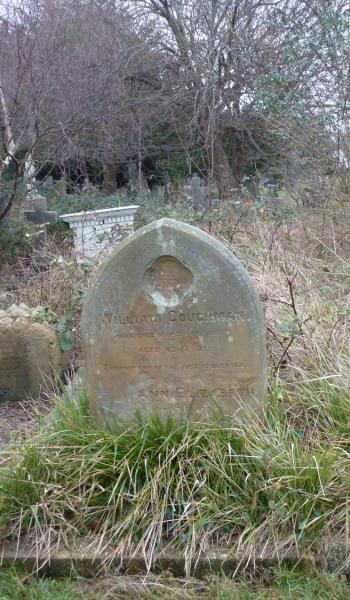 Ann Couchman (buried 1890) headstone
