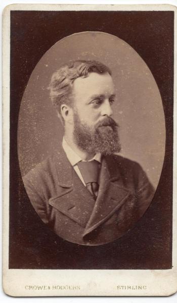 Photograph of John Firminger Duthie about 1875