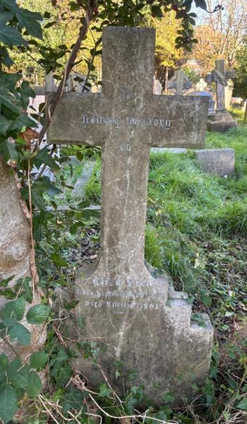 Image of headstone for Eliza Peel