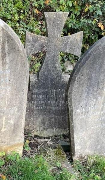 Image of headstone for Elizabeth Crick