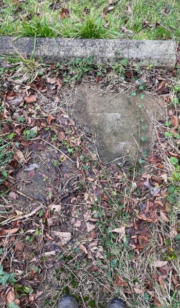 Image of headstone for Fanny Kitchin