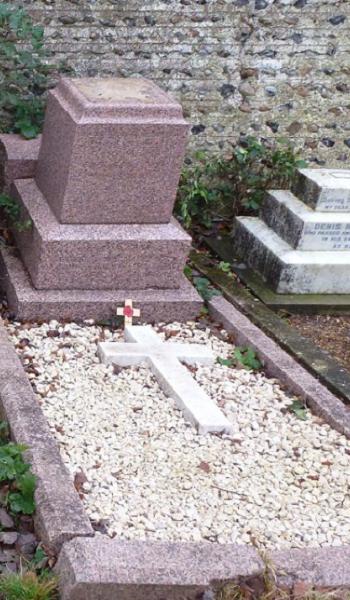 John Colbourne (buried 1917) headstone