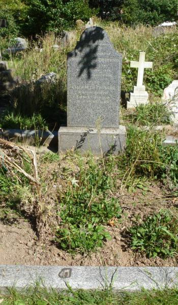 Thomas Underwood (buried 1899) headstone