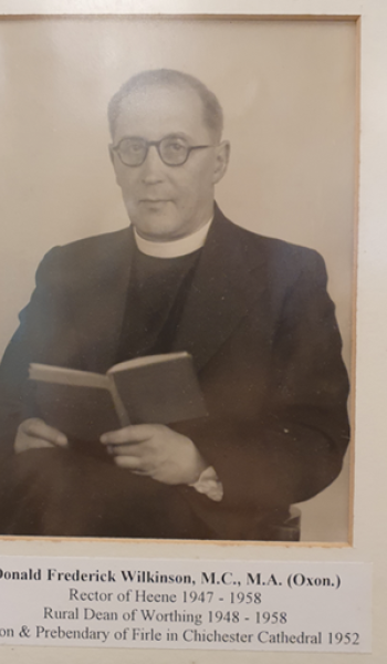 Donald Frederick Wilkinson Rector of Heene